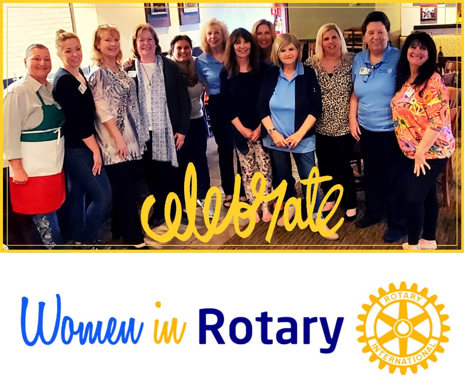 Female members of the North Myrtle Beach Rotary Club
